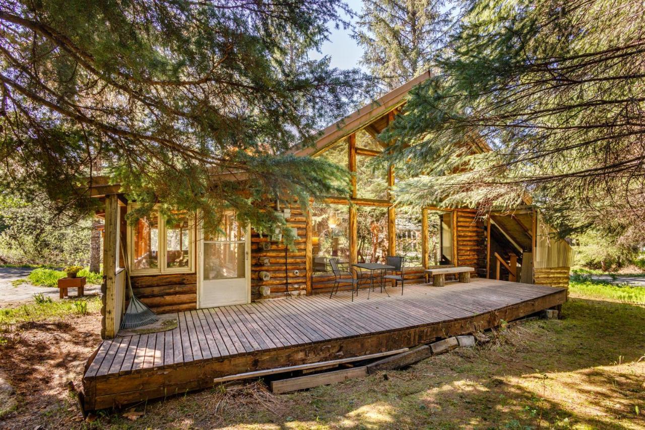 Alpine Meadows Log Cabin Girdwood Eksteriør billede
