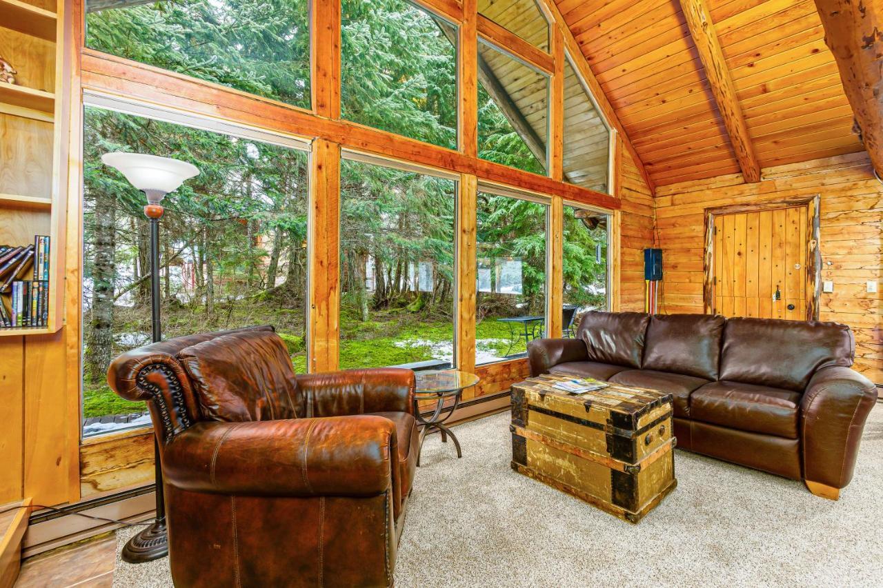 Alpine Meadows Log Cabin Girdwood Eksteriør billede